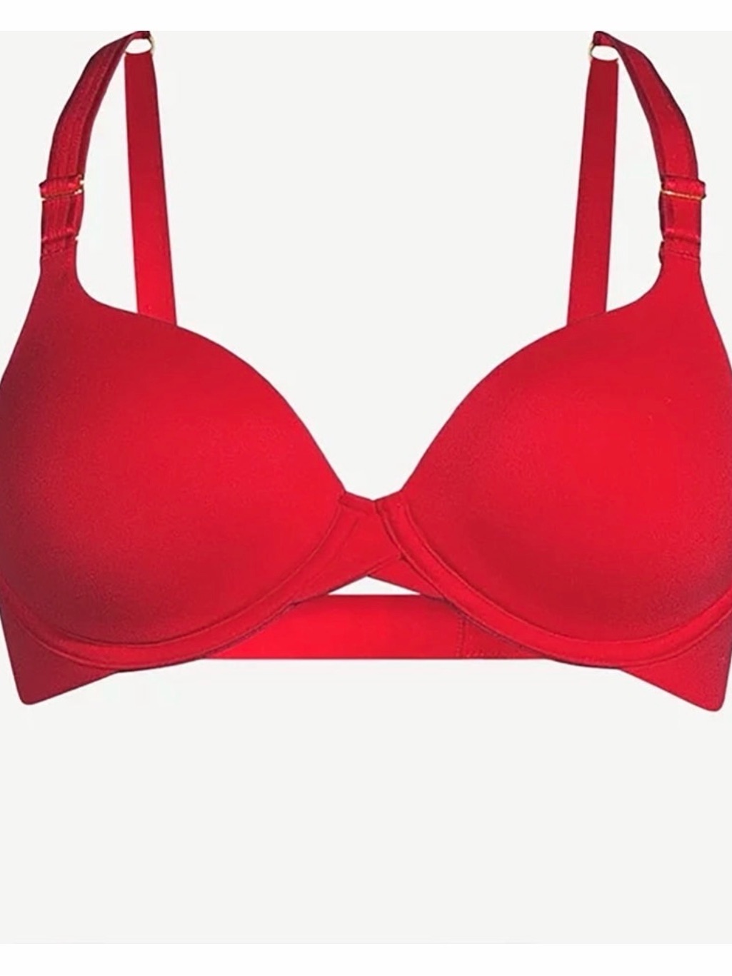 Red T-Shirt Bra - Women Intimates